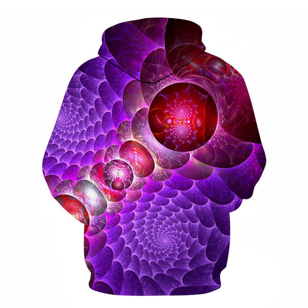 Galaxy Space 3D Printed Forest Cool Fashion Autumn Sweatshirt Thin Hooded Women Hoodie | Vimost Shop.