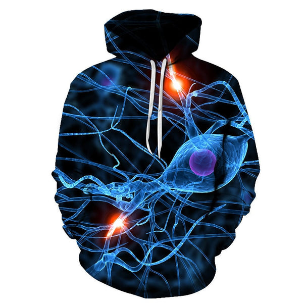 Galaxy Space 3D Printed Forest Cool Fashion Autumn Sweatshirt Thin Hooded Women Hoodie | Vimost Shop.