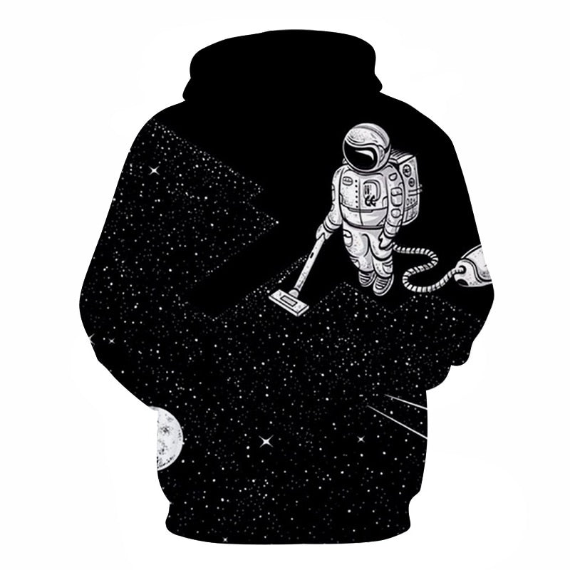 Galaxy Space 3D Printed Forest Cool Fashion Autumn Sweatshirt Thin Hooded Women Hoodie | Vimost Shop.
