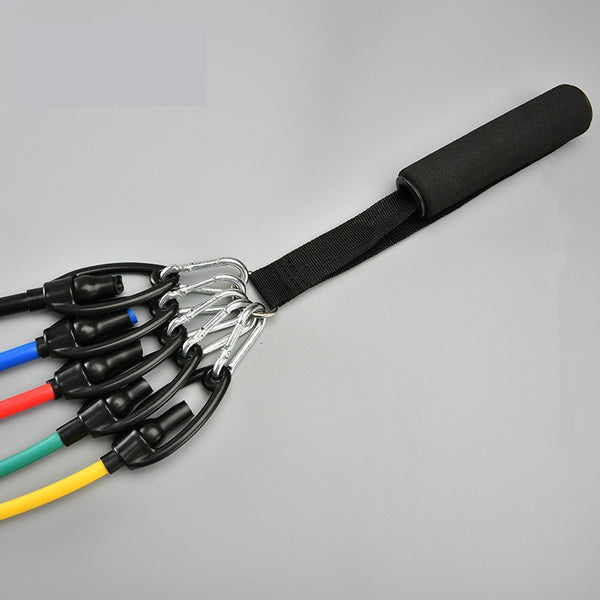 Resistance Bands Set Exercise Bands with Door Anchor Legs Ankle Straps for Resistance Training Physical Therapy Home Workouts | Vimost Shop.