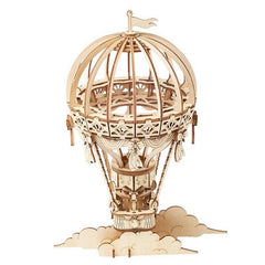 Arrival DIY 3D Gramophone Box,Pumpkin Cart Wooden Puzzle Game Assembly Popular Toy Gift for Children Adult