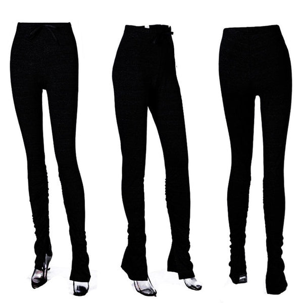 High Waist Stacked Leggings Women Fitness Legging Workout Stacked Leggins Femme Ruched Perfect Fit Pants Trousers Gym Joggers | Vimost Shop.