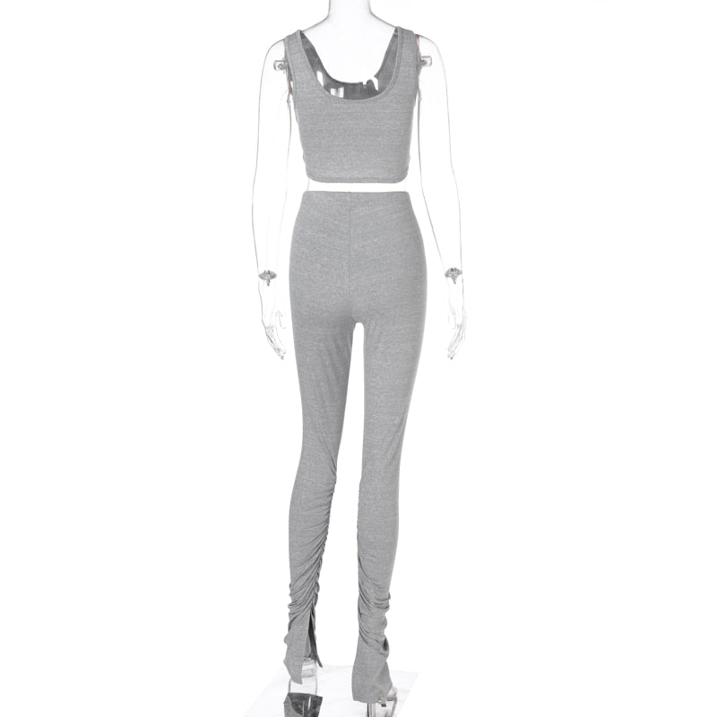 High Waist Stacked Leggings Women Fitness Legging Workout Stacked Leggins Femme Ruched Perfect Fit Pants Trousers Gym Joggers | Vimost Shop.