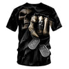 Skull Beauty Rock Cool 3D t shirts Mens Motorcycle Punk 3D Printed T shirt Men Clothes tshirt | Vimost Shop.