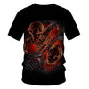 Skull Beauty Rock Cool 3D t shirts Mens Motorcycle Punk 3D Printed T shirt Men Clothes tshirt | Vimost Shop.