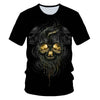 Skull Beauty Rock Cool 3D t shirts Mens Motorcycle Punk 3D Printed T shirt Men Clothes tshirt | Vimost Shop.