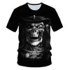 Skull Beauty Rock Cool 3D t shirts Mens Motorcycle Punk 3D Printed T shirt Men Clothes tshirt | Vimost Shop.