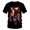 Skull Beauty Rock Cool 3D t shirts Mens Motorcycle Punk 3D Printed T shirt Men Clothes tshirt | Vimost Shop.