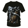 Skull Beauty Rock Cool 3D t shirts Mens Motorcycle Punk 3D Printed T shirt Men Clothes tshirt | Vimost Shop.
