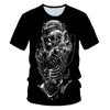 Skull Beauty Rock Cool 3D t shirts Mens Motorcycle Punk 3D Printed T shirt Men Clothes tshirt | Vimost Shop.