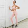 Women's Yoga Set Seamless Sportswear 2-Piece Gym Yoga Clothes Sports Bra + Leggings Running Wear Skinny Workout Set Suits | Vimost Shop.