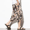Streetwear Harem Pants Men Calf Length Cotton Bermuda Masculina Wide-legged Bloomers Hip Hop Male Pants Dropshipping | Vimost Shop.