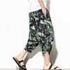 Streetwear Harem Pants Men Calf Length Cotton Bermuda Masculina Wide-legged Bloomers Hip Hop Male Pants Dropshipping | Vimost Shop.
