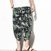 Streetwear Harem Pants Men Calf Length Cotton Bermuda Masculina Wide-legged Bloomers Hip Hop Male Pants Dropshipping | Vimost Shop.