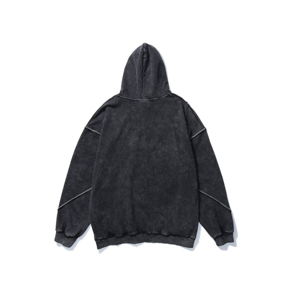 Men Streetwear Black Washed Hoodies Winter Sweatshirt Hip Hop Harajuku Pullover Oversize Hooded Dropshipping Suppliers | Vimost Shop.