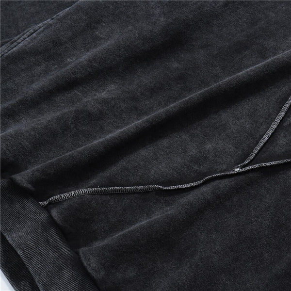 Men Streetwear Black Washed Hoodies Winter Sweatshirt Hip Hop Harajuku Pullover Oversize Hooded Dropshipping Suppliers | Vimost Shop.