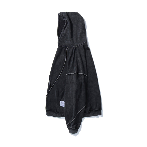 Men Streetwear Black Washed Hoodies Winter Sweatshirt Hip Hop Harajuku Pullover Oversize Hooded Dropshipping Suppliers | Vimost Shop.