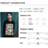 Men Hip Hop T Shirt Funny Anime Girl Japanese Harajuku Streetwear Tshirt Long Sleeve Tops Tees Cotton Loose Cartoon T-Shirts | Vimost Shop.