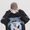 Men Hip Hop T Shirt Streetwear Retro Angel Print Harajuku Tshirt | Vimost Shop.