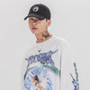 Men Hip Hop T Shirt Streetwear Retro Angel Print Harajuku Tshirt | Vimost Shop.