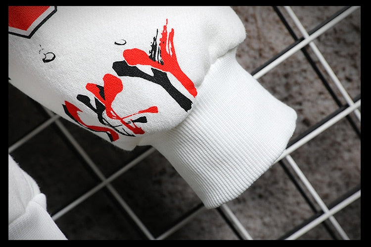 Men's Winter Hoodies Men Spring Anime Graffiti Sweatshirt Male Hip Hop Harajuku Japanese Streetwear Casual Hoodie Men | Vimost Shop.