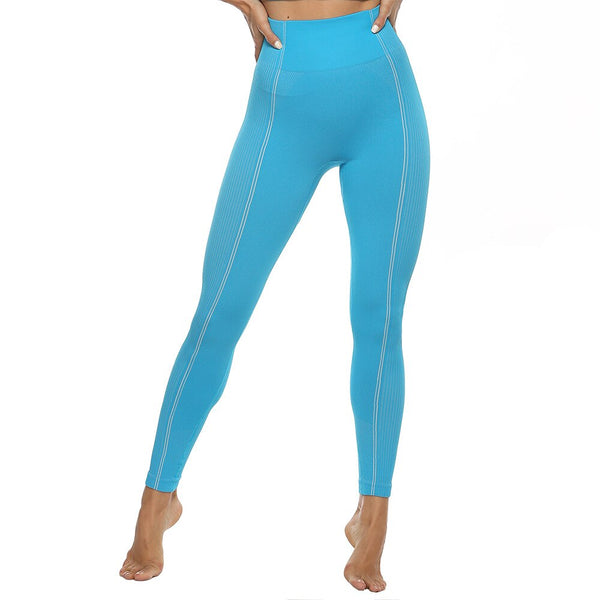 Spring New Yoga Suit Ladies Seamless an Aerobics Slim Hip Leggings | Vimost Shop.