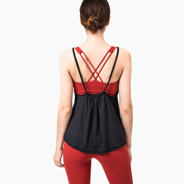 Loose Fit Workout Fitness Gym Athletic Tank Tops Women | Vimost Shop.