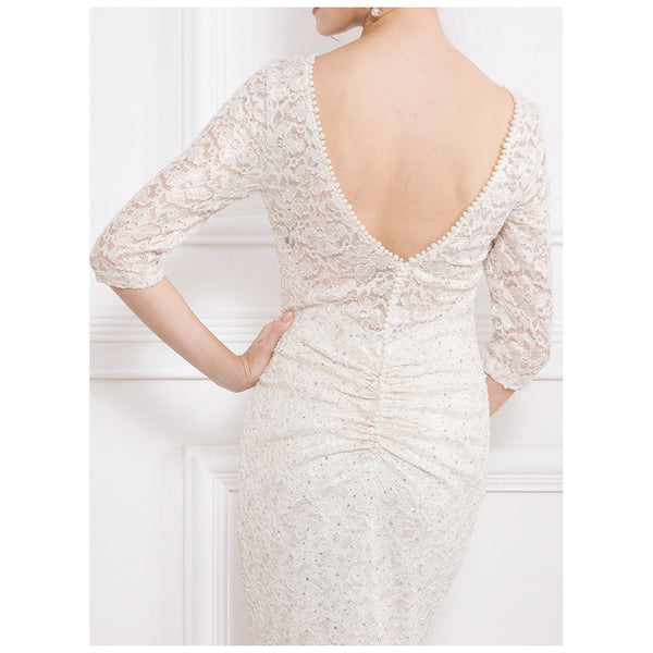 Women's Evening Dress Off Shoulder Lace Beading Crystal Maxi Elegant Bodycon Party Gwon Red | Vimost Shop.