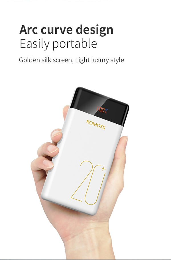 20000mAh Pro Power Bank Portable External Battery With PD Two-way Fast Charging Portable Charger For Phones Tablet | Vimost Shop.