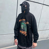 Hip Hop Hoodie Sweatshirt Men Harajuku Japanese Anime Hoodie Streetwear Cartoon Girl Green Hair Hooded Pullover Autumn | Vimost Shop.