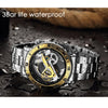 Top brand Skeleton Tourbillon automatic Mechanical Watch Men's luxury business men Wristwatch self wind | Vimost Shop.