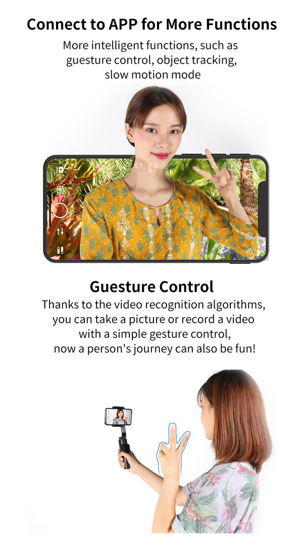 Official Vlog Pocket 2 MINI Handheld Smartphone Gimbal Stabilizer selfie stick for iPhone 11 XS XR 8 7, HUAWEI P30 pro | Vimost Shop.