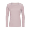 Workout Shirts for Women Nylon Spandex Yoga Long Sleeved Shirts Womens Breathable Lightweight Loose Running Sport Tops | Vimost Shop.