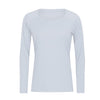 Workout Shirts for Women Nylon Spandex Yoga Long Sleeved Shirts Womens Breathable Lightweight Loose Running Sport Tops | Vimost Shop.