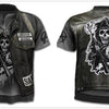 Skull graphic T-shirt horror men's T-shirt 3D fashion tops summer T-shirt men's O-neck shirt boy clothing plus size streetwear | Vimost Shop.