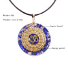 Energy Orgonite Necklace Lapis Lazuli Pendant Healing Emotional Wound Meditation Yoga Jewelry | Vimost Shop.