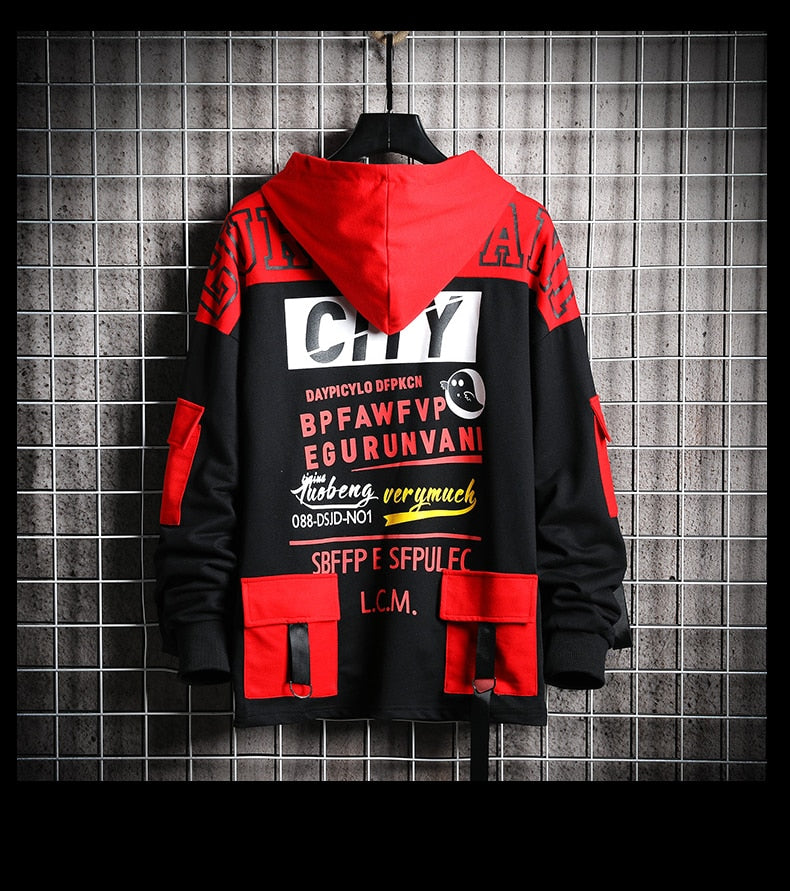 Hip Hop Hoodies Men New Autumn Fashion Skateboards Casual Sweatshirt Male Japanese Harajuku Streetwear Men Hoodie | Vimost Shop.