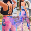 Tie-dye Booty Yoga Pants Women Fitness High Waisted Ruched Butt Lift Textured Scrunch Leggings Booty Tights Running | Vimost Shop.
