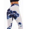 Tie-dye Booty Yoga Pants Women Fitness High Waisted Ruched Butt Lift Textured Scrunch Leggings Booty Tights Running | Vimost Shop.