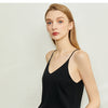 Minimalism Spring Summer Knitted Soft Solid Vest tops Women Causal Vneck sleeveless Camisole Top Women | Vimost Shop.