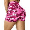 Women High Waist Sport Shorts Camouflage Print  Butt Workout Running Fitness Leggings Yoga Shorts Biker Shorts | Vimost Shop.