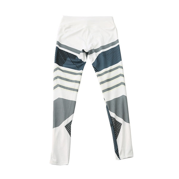 Leggings Sport Women Fitness Workout Push Up Patchwork Digital Print Thread Pants And Hips High Waist Thread Pants Leggings | Vimost Shop.