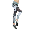 Leggings Sport Women Fitness Workout Push Up Patchwork Digital Print Thread Pants And Hips High Waist Thread Pants Leggings | Vimost Shop.