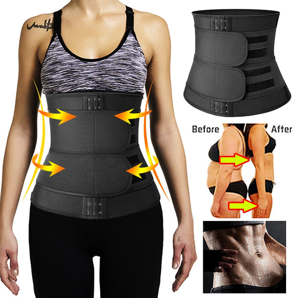 Women Waist Trainer Neoprene Body Shaper Belt Slimming Sheath Belly Reducing Shaper Tummy Sweat Shapewear Workout Shaper Corset | Vimost Shop.
