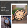 Men Wristwatches Quartz Movement Complete Calendar Wood Watch Week Display relogio masculino in Gift Box | Vimost Shop.
