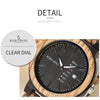 Men Wristwatches Quartz Movement Complete Calendar Wood Watch Week Display relogio masculino in Gift Box | Vimost Shop.
