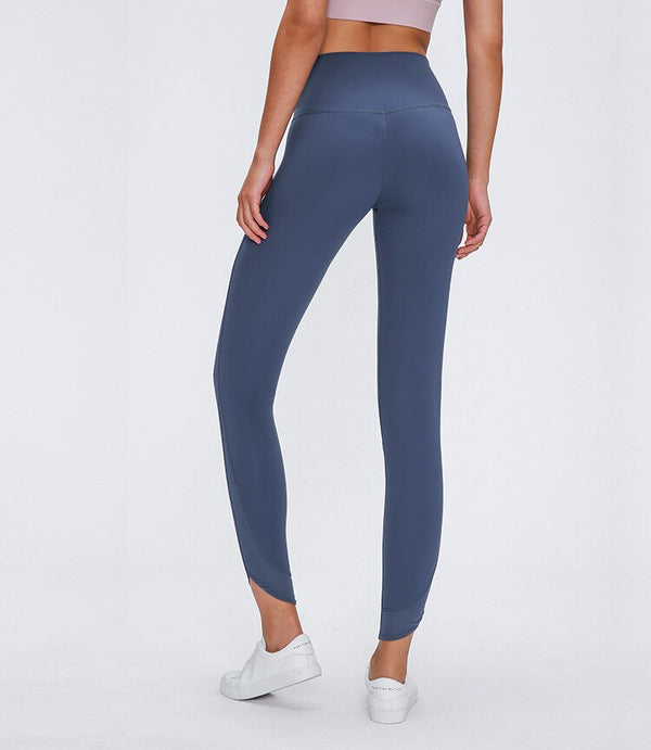 Style Bevel Leggings Sport Women Fitness High Waist Yoga Pants Elasticity Tight-Fit Solid Color Buttock Lifting Pants | Vimost Shop.