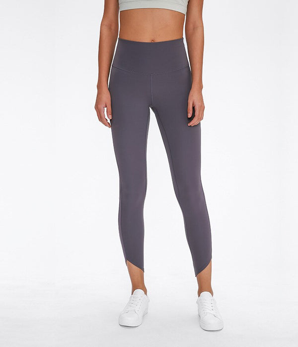 Style Bevel Leggings Sport Women Fitness High Waist Yoga Pants Elasticity Tight-Fit Solid Color Buttock Lifting Pants | Vimost Shop.