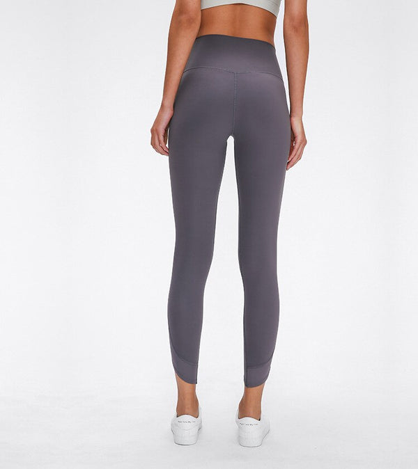 Style Bevel Leggings Sport Women Fitness High Waist Yoga Pants Elasticity Tight-Fit Solid Color Buttock Lifting Pants | Vimost Shop.