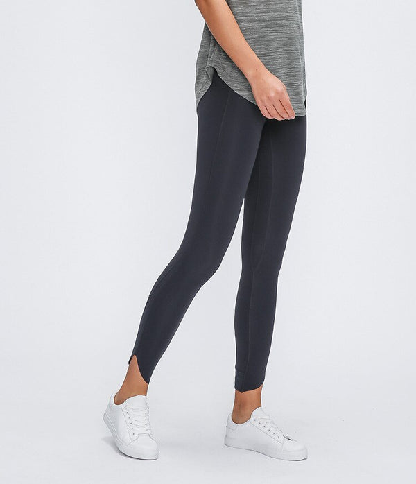 Style Bevel Leggings Sport Women Fitness High Waist Yoga Pants Elasticity Tight-Fit Solid Color Buttock Lifting Pants | Vimost Shop.